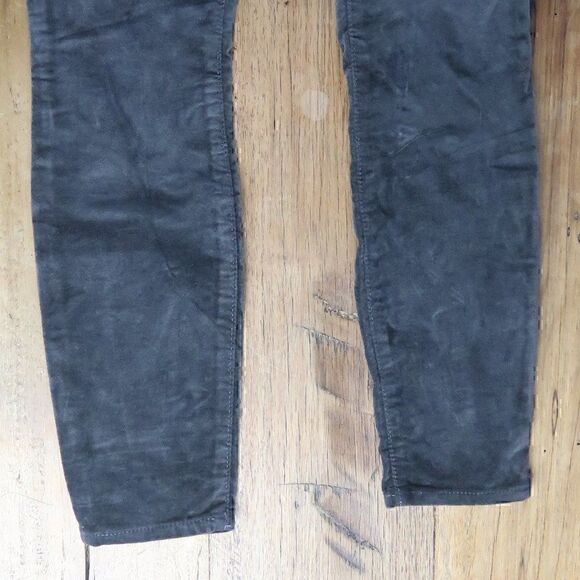 GAP 1969 BROWN VELVET SIDE ZIP LEGGING MID RISE STRETCH SIZE 25 REGULAR NWT - Picture 8 of 11